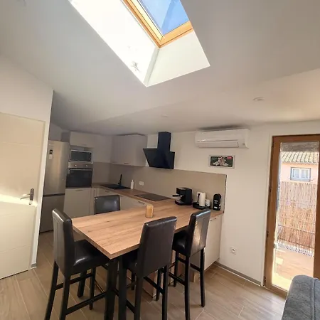 公寓 Three-room 10 Minutes From The Beaches, Linen And Cleaning Included 阿格德
